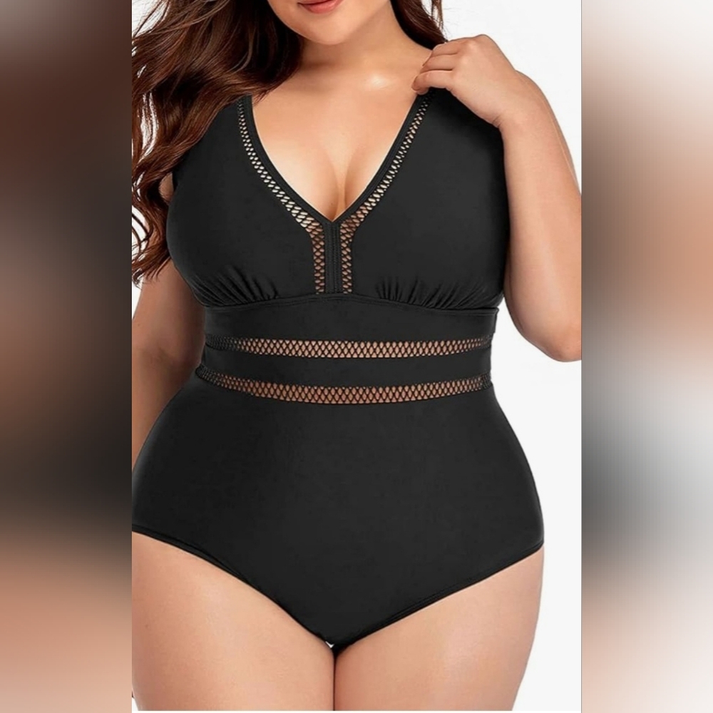 Daci Women Plus Size One Piece Swimsuit